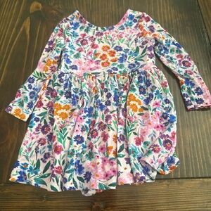 Little Sleepies sweet pea twirl dress with bodysuit